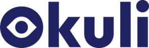 Logo Okuli - bleu